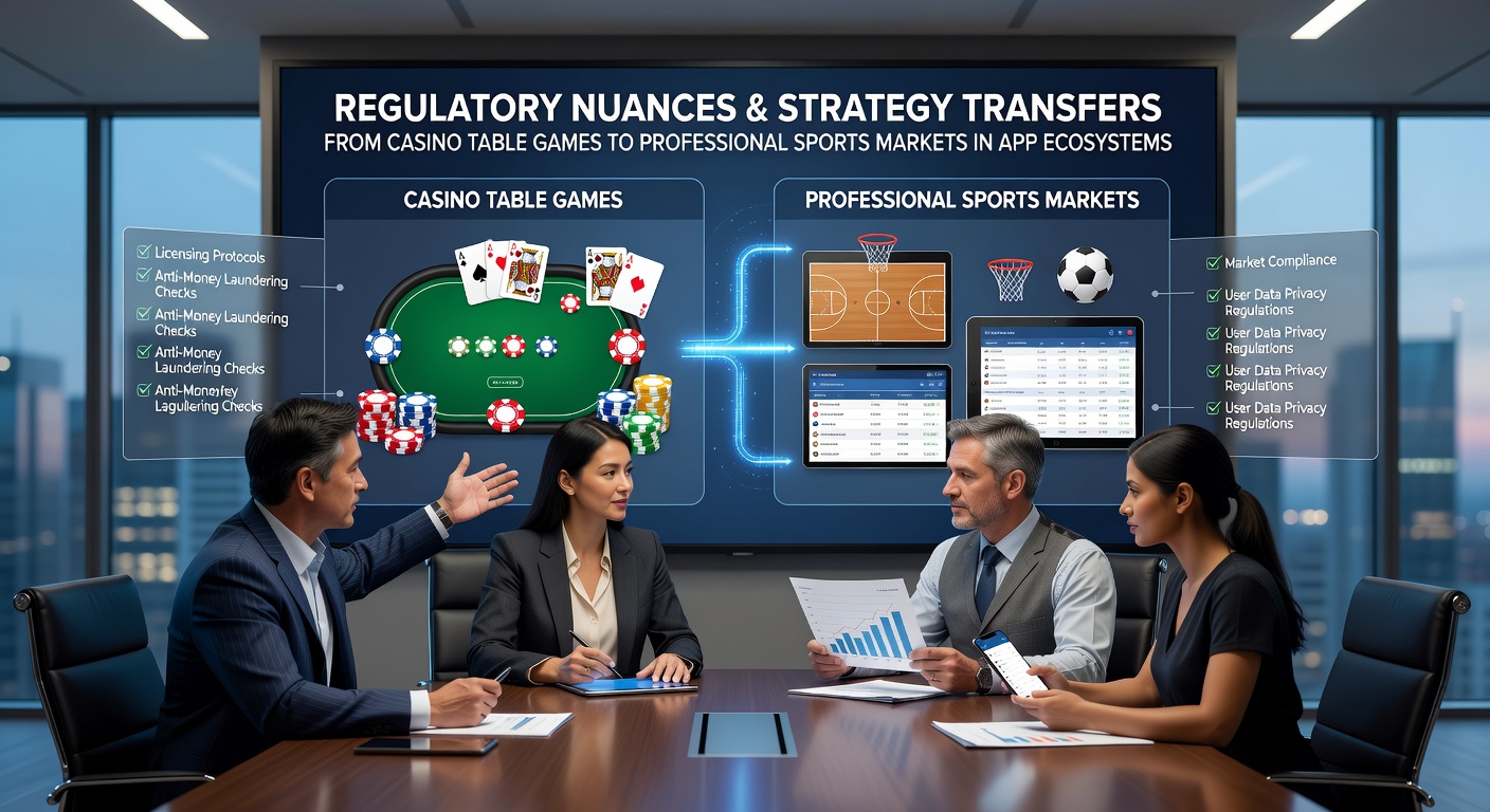 Regulatory frameworks influencing strategy transfers between casino table games and sports betting apps across jurisdictions
