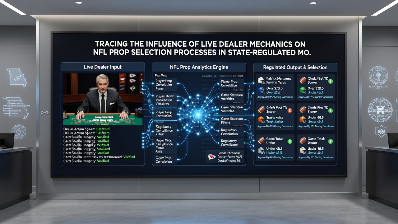 User navigating an integrated mobile app with live dealer roulette visible next to NFL player prop selection screens